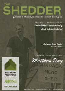Autumn 2023 edition of The Shedder is now available